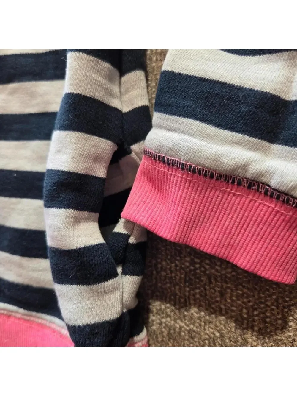 Carter's Striped Long Sleeve Dress Size 5